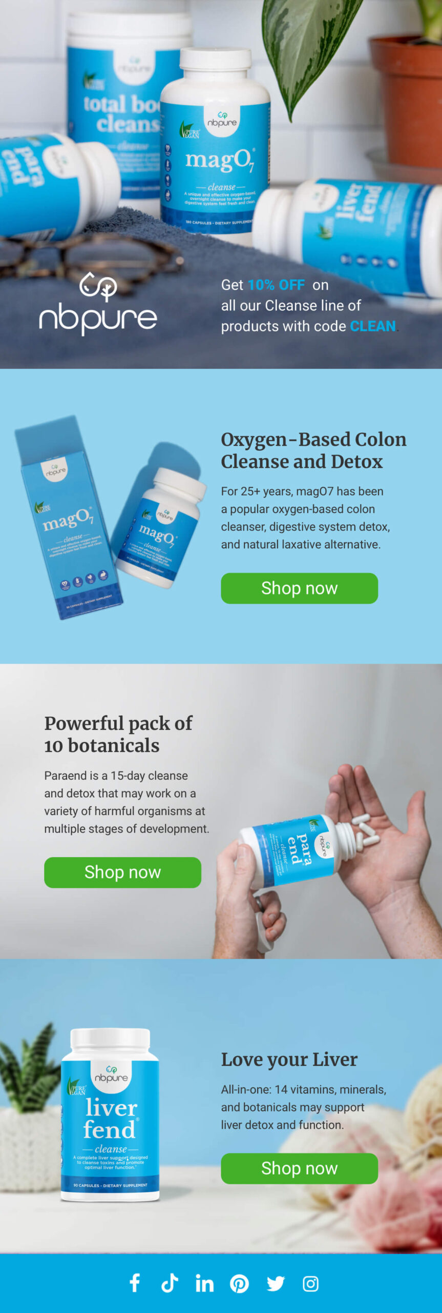 NBP Cleanse Email
