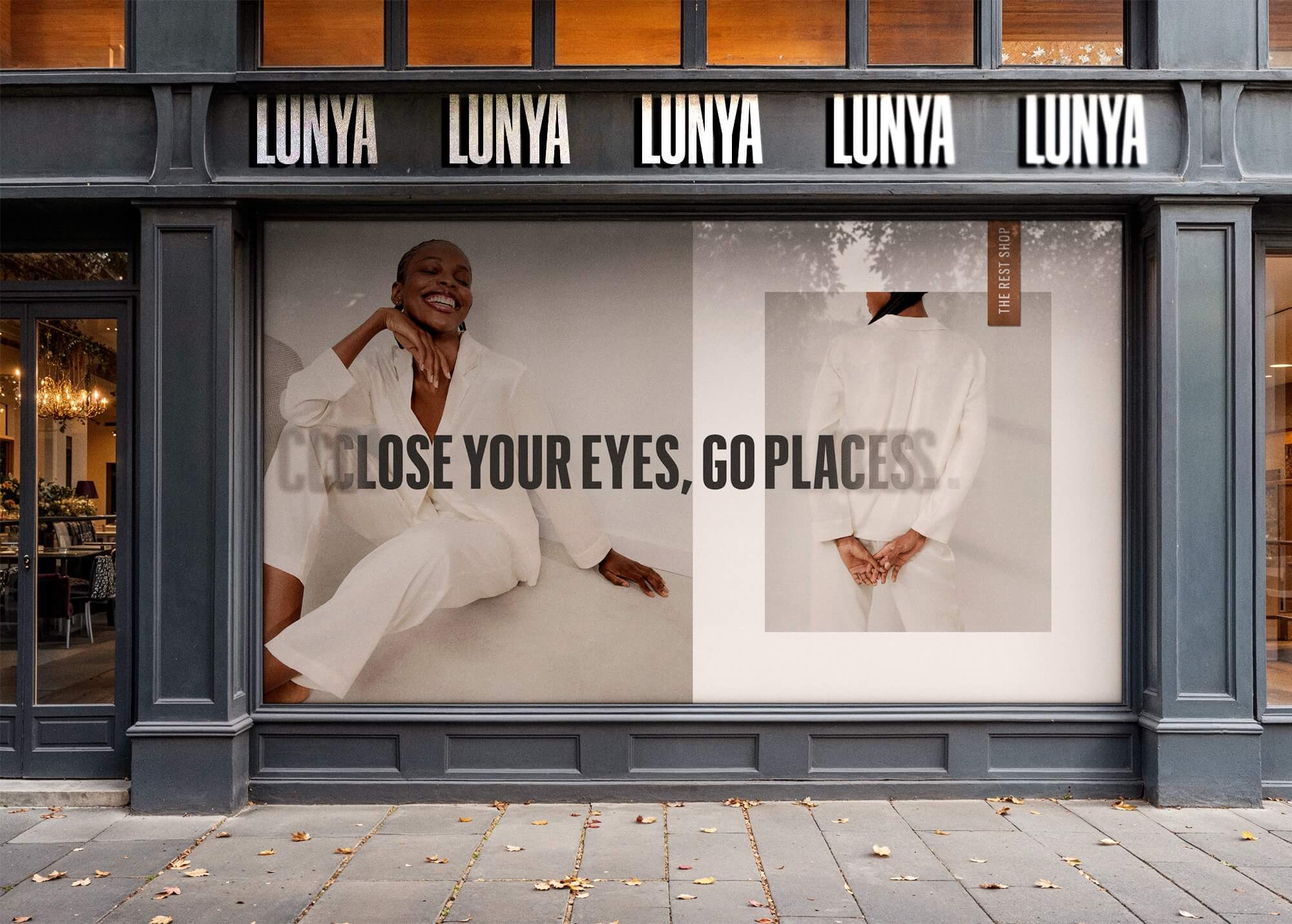 Lunya Storefront UA Riddle